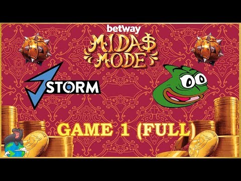 J Storm vs Fighting Pepegas Game 1 Betway Midas Mode 2
