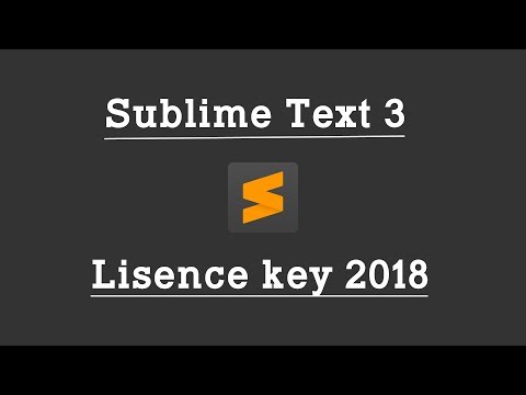 Download and Crack Patch Sublime text editor 3 for free using serial key and Patch | Feb 18