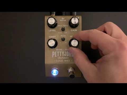 Pettyjohn Electronics Gold Overdrive Mk II 2010s - Gold image 8