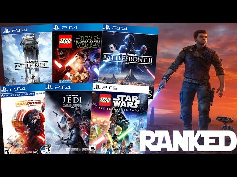 Ranking EVERY Modern Star Wars Game From WORST TO BEST (Top 7 Games Including Jedi Survivor)
