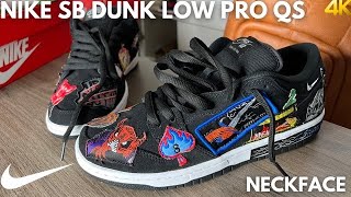 Nike SB Dunk Low Pro QS NeckFace On Feet Review