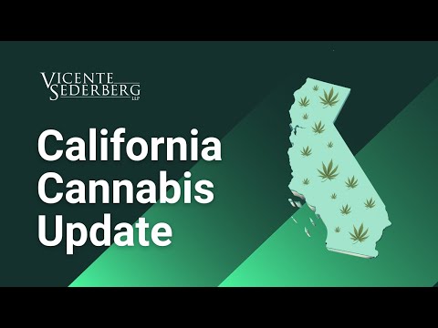 , title : 'California Cannabis Regulatory Update | Vicente Sederberg LLP'