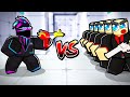 1 ASSASSIN Vs 8 BODYGUARDS In Roblox Rivals