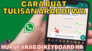 Download lagu CARA MEMBUAT TULISAN ARAB DI WA DENGAN MUDAH TANPA APLIKASI TAMBAHAN mp3