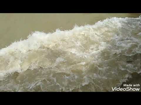 Hochwasser 16. Juli 2021 alte Rheinbrücke Rheinfelden