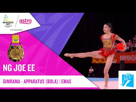 Joe Ee | Emas | Gimrama - Apparatus Bola | Sukan Komanwel 2022