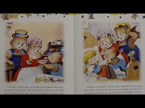 Čítanie pre najmenších. "Rozprávka o Zlatovláske a troch medveďoch", číta Dominika Bačiková.