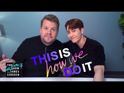 Jackson Wang & James Corden Trade Food, Language & Sport