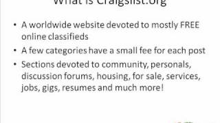 What is Craigslist.org