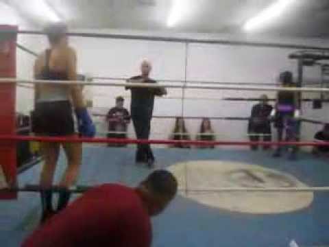 Sasha Villalva TKOs Katie Ramirez TITLE FIGHT 130L