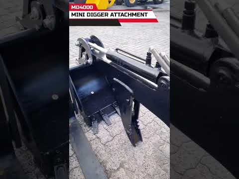 The MD4000 Mini Digger Attachment - Excavate With A Loader 😎