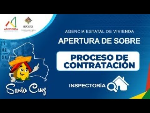 SUPERVISIÓN PARA EL PROYECTO DE VIVIENDA NUEVA EN EL MUNICIPIO DE CUEVO– FASE (VII) 2024– SANTA CRUZ