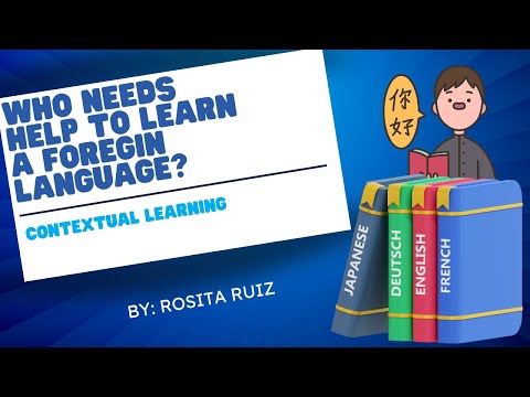 Jumpstart Your Language Journey with Me, Rosita! Mastering Contextual Learning for Better Fluency