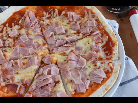 🍕 Pizza en menos de 5 minutos y en sartén Y ESTÁ BUENÍSIMA !!!