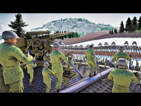 ELITE MILITARY in WOODEN FORT vs 4,000,000 BEASTS & ZOMBIES - Ultimate Epic Battle Simulator 2