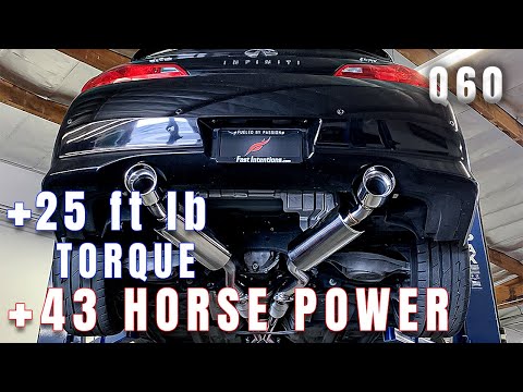 Fast Intentions Infiniti (Twin Turbo) Q60 Exhaust is Here!