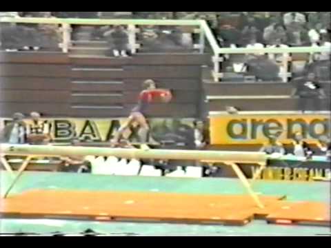 3rd T GDR Gabriele Fahnrich BB - 1983 World Gymnastics Championships 9.250
