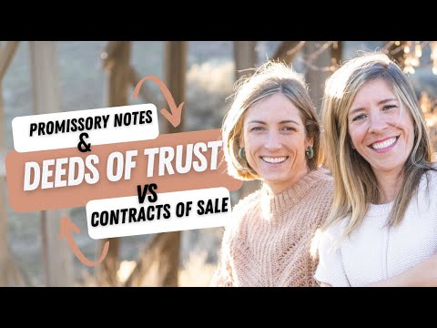Seller Financing Explained Promissory Note & Deed of Trust vs Contract of Sale Real Estate Investing