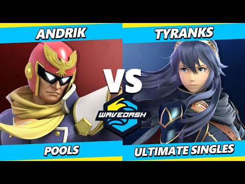 Wavedash 2023 - Andrik (Captain Falcon) Vs. Tyranks (Lucina) Smash Ultimate - SSBU