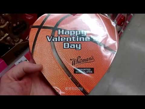 Assorted chocolate "Whitman's". Happy Valentine's Day edition.
