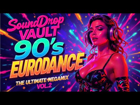 SoundDrop Vault: Eurodance Megamix Vol.2 | 90s Dance Hits Nonstop Mix, Nonstop Dancefloor Hits #mix