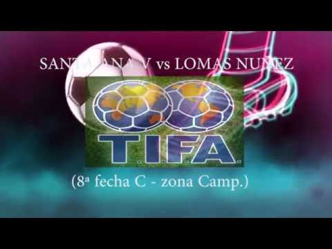 5 SANTA ANA V vs LOMAS NUÑEZ 2 - 8ª fecha C - zona Camp  -  17-06-2016