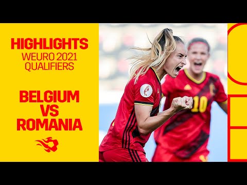 #REDFLAMES | #WEURO2021 Qualifiers | Belgium - Romania 6-1