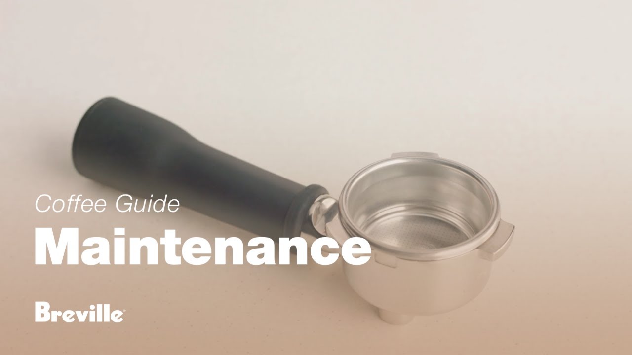 How to clean portafilter and filter basket