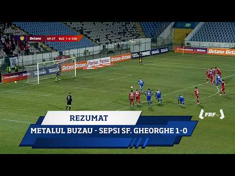 Cupa României Betano, grupe: Metalul Buzau - Sepsi Sf. Gheorghe 1-0 (Rezumat, 11.02.2026)