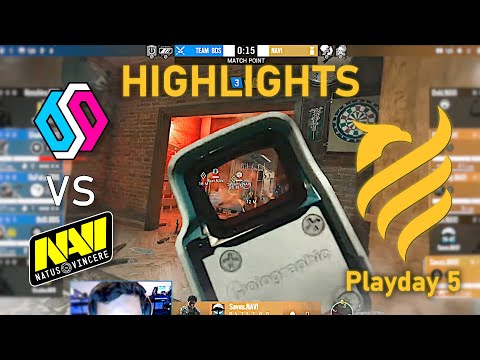 SHAIIKO ON FIRE! BDS vs NaVi - HIGHLIGHTS - Playday 5 - EUL 2021 Stage 3 - R6 Esport