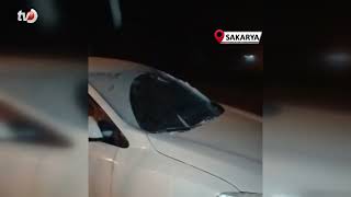 Sakarya'da Mevsimin İlk Karı Yağdı