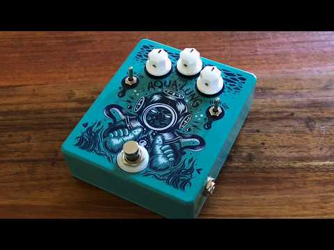 Rock Fabrik Effects: AQUA LUNG Transparent OD/Clean Boost Pedal