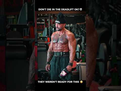 This Guy Told Anatoly Not To Die In The Deadlift... Then This Happened 💀 #anatoly #gymprank