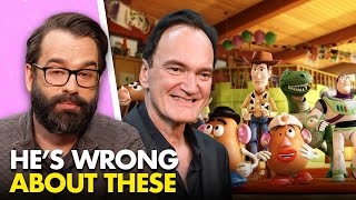 Quentin Tarantino’s Movie Rankings Are Wildly Wrong. Here’s What He Missed.