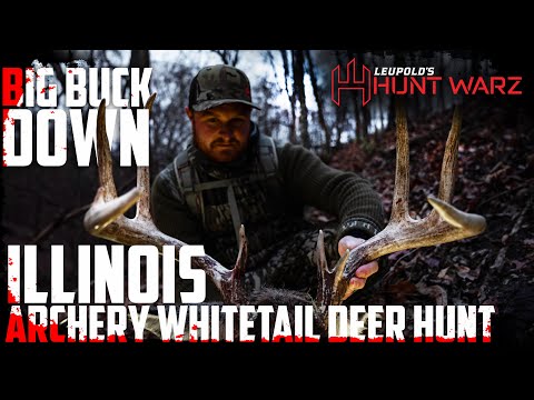 LEUPOLD'S HUNT WARZ | ILLINOIS ARCHERY WHITETAIL DEER HUNT | UTAH VS ILLINOIS TWO VS TWO | 2 OF 2