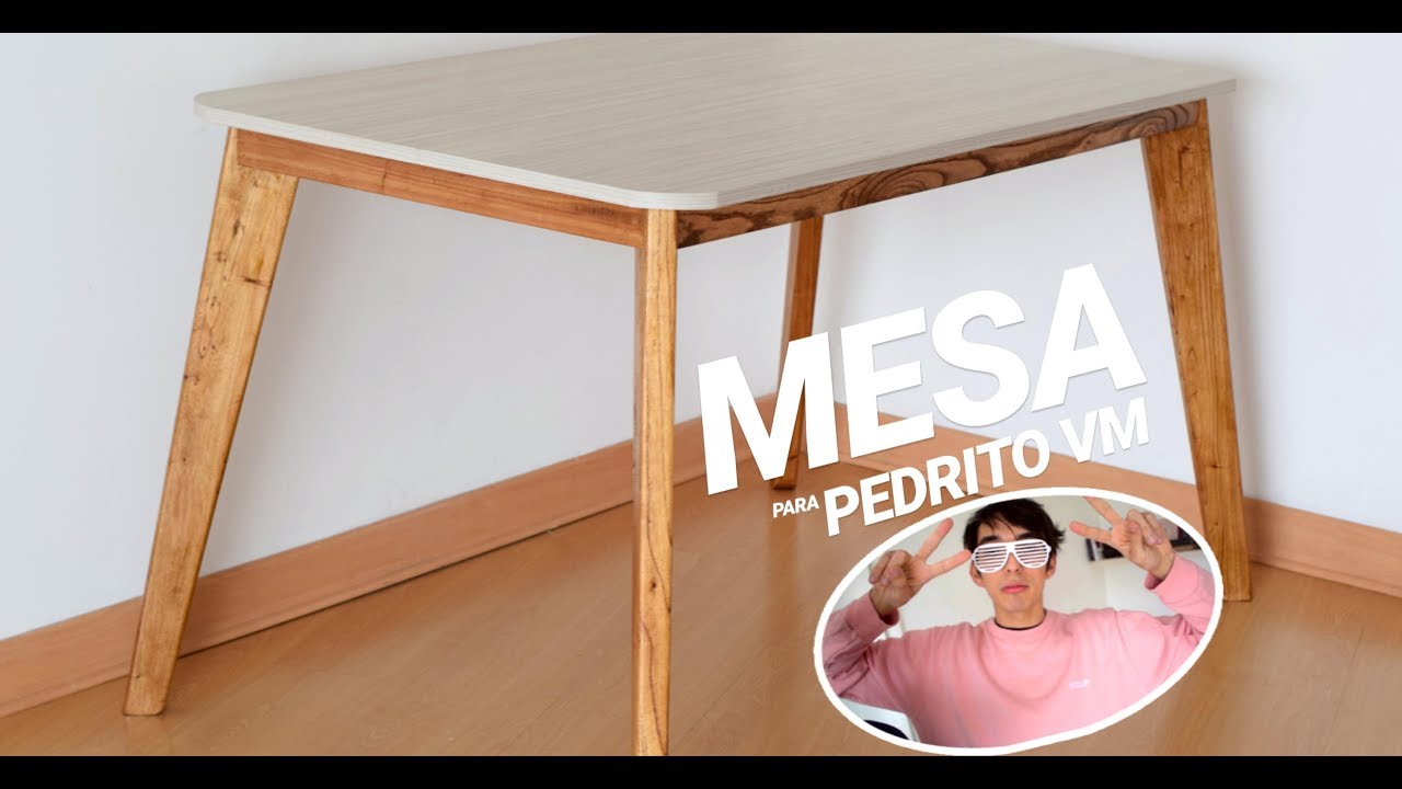 MESA PARA PEDRITO VM, ESTILO NORDICO - #ProyectoMueble