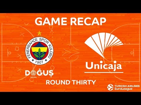 Highlights: Fenerbahce Dogus Istanbul  - Unicaja Malaga