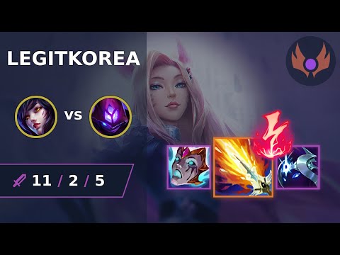 [ LegitKorea ] Ahri MID vs Malzahar | NA MASTER | LOL Season 2024
