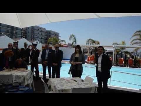 INAUGURAZIONE DELLA PISCINA AL LIDO LA FENICE...CON FRANCESCA MANNINO...