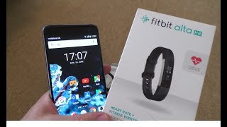How to Setup the Fitbit Alta HR Activity Tracker on an Android Phone