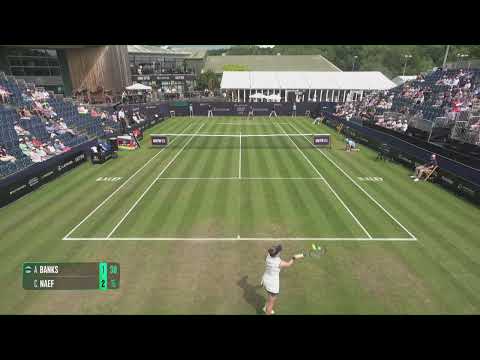 Amarni Banks [WC] (GBR) vs Celine Naef [Q] (SUI) // 7-5 4-6 4-6 // W125 Ilkley // Quarter-final