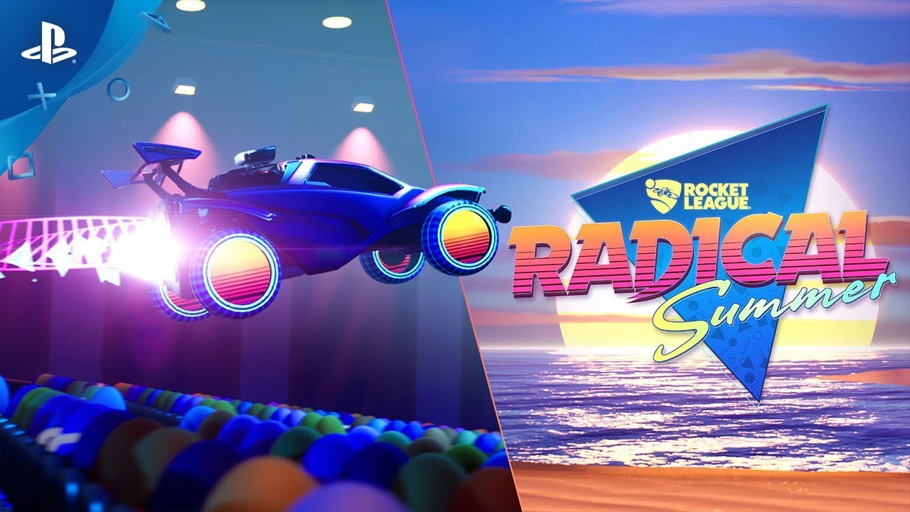 Rocket League Volta no Tempo com Radical Summer