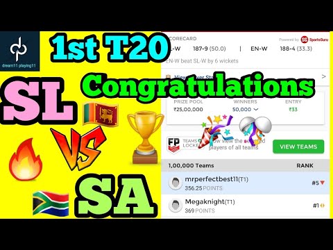 download lagu mp3 mp4 Sl Vs Sa 1st T20 Dream11 Team, download lagu Sl Vs Sa 1st T20 Dream11 Team gratis, unduh video klip Sl Vs Sa 1st T20 Dream11 Team