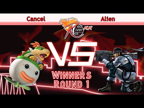 Red River Riot XX - WR1 - Cancel (Bowser Jr.) vs Alien (Snake)