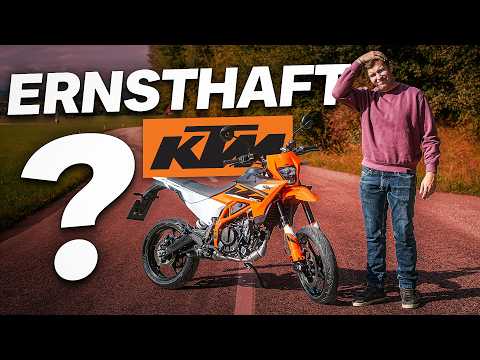 KTM 125 SMC R 2025 125CCM ERSTE MOTORRAD FAHRT!