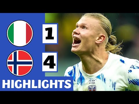 ⚪ Italy vs Norway (1-4) full Extended HIGHLIGHTS | Norway in to 2026 World Cup