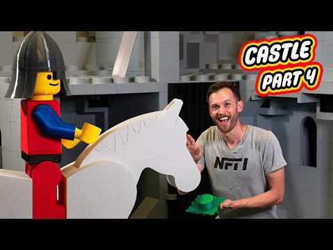 Printing a Life-Sized LEGO-Style Castle! -- The Next Level!