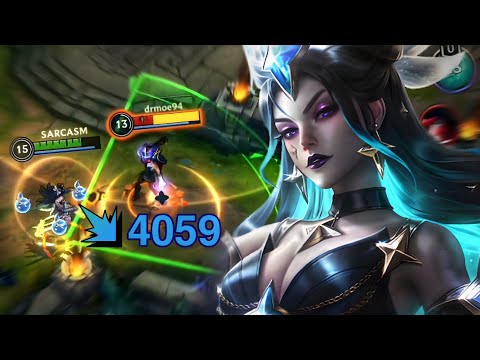 PRESTIGE STAR GUARDIAN SYNDRA GAMEPLAY BUILD RUNES WILD RIFT
