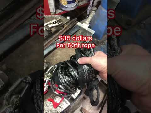 Is winch rope as strong as steel cable ?