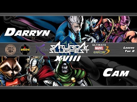 SS18 UMvC3 LT8 - Cam (THO-RR-DRD) vs Darryn (ZER-VER-HAW)